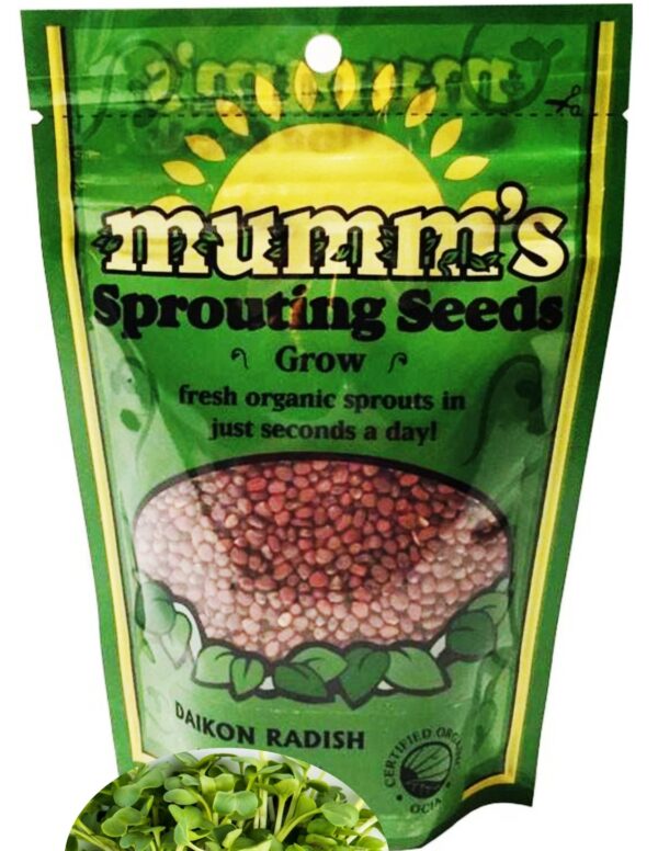 Mumm's Daikon Radish Microgreen Seeds