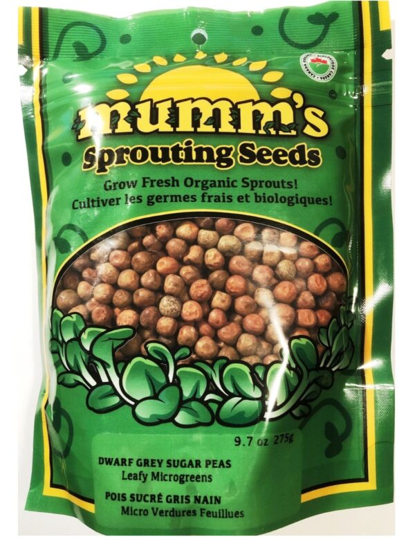 Dwarf-Grey Sugar-Peas Microgreen Seeds